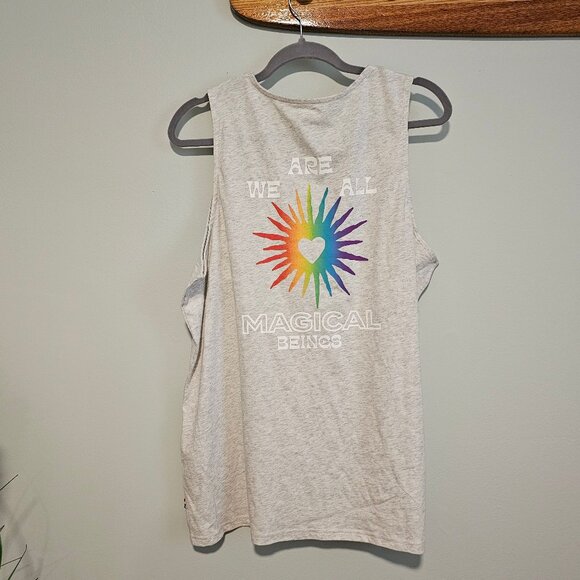 !!!NWT!!! Levi’s Light Gray Equality Tank, Large - Picture 3 of 7